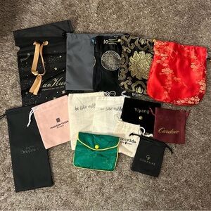 Assorted Jewelry Pouches